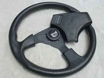 Hella Momo Leather Steering Heller Air Cooled Narrow Porsche 911 Volvo  - Imagem 1 de 4