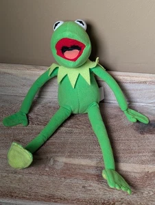 Disney Parks Kermit Frog Plush Muppet Jim Henson Vintage Stuffed Animal 13" - Picture 1 of 3