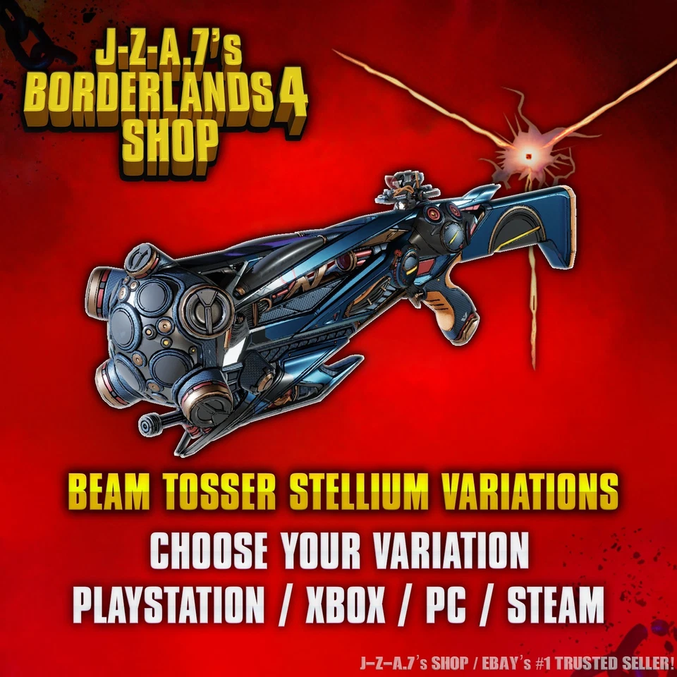Borderlands 4✨BEAM TOSSER STELLIUM SHOTGUN BL4, LVL 50 INSANE ✅PC-PS-XBOX✨ - image 1 of 1