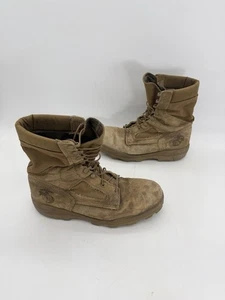 Bates USMC Durashock Tan Leather Goretex Boots 08-D-1099 Temperate Size 12 R - Picture 1 of 11