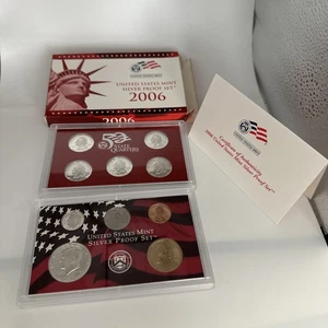 2006 Silber Proof Set U.S. Mint Original Regierungsverpackung OGP COA - Bild 1 von 6