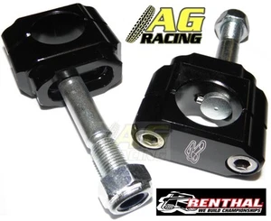 Soportes de barra de mango de gran tamaño Renthal Kawasaki KXF 250 450 KX 250F 450F 09-18 - Imagen 1 de 1