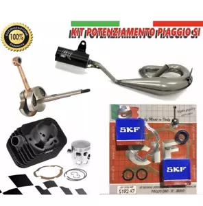 PIAGGIO SI KIT CILINDRO MODIFICA 43 70c SP 10 ALBERO MOTORE MARMITTA GIANNELLI - Bild 1 von 2