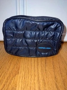 Cartera de Colección Pan Am Acolchada Azul Bolsa de Aseo - Aviación Coleccionable - Imagen 1 de 4