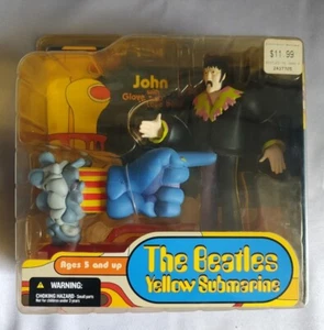 McFarlane Toys - The Beatles Yellow Submarine - John With Glove And Love Base - Picture 1 of 4