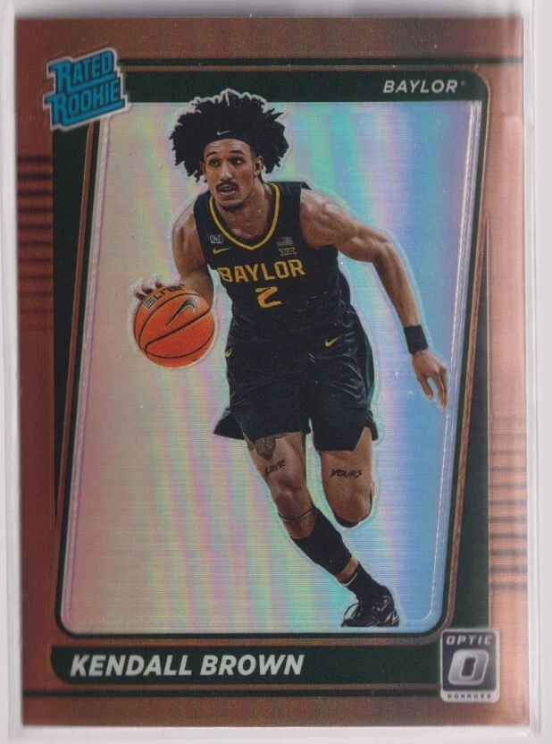2022-23 Panini Chronicles Draft Picks Donruss Optic Bronze #16 Kendall Brown RC - Image 1 of 1