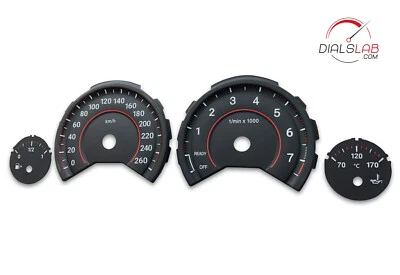 3D for BMW F30 F31 F32 F33 F34 F36 - Speedometer dials from MPH to Km/h Gauges - Image 1 of 4