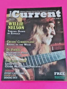 The Current Magazine June 2011 Willie Nelson Jamey Johnson Little Feat - Picture 1 of 1