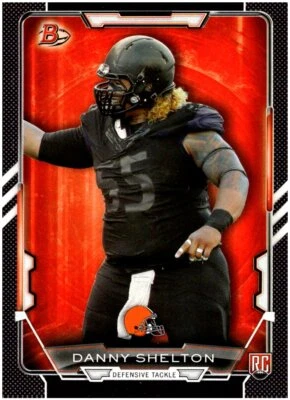  2015 Bowman Black #R12 Danny Shelton RC - Image 1 of 2