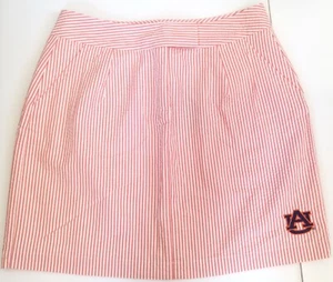 Falda Auburn University Seersucker Día del Juego NCAA Colegial Nueva con Etiquetas Tallas 4 6 8 - Imagen 1 de 6