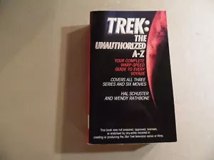 Trek The Unauthorized A-Z (Taschenbuch 1994) kostenloser Inlandsversand - Bild 1 von 2