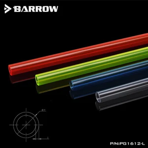 4 Pack Barrow PETG Tubing 12mm OD / 14mm OD / 16mm OD Hard Tubings 500mm - Picture 1 of 10