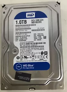 HPE 837117-001 1TB 7.2K SATA LFF 6Gbps Hard Drive | WD WD10EZEX-60WN4A0 - Picture 1 of 3