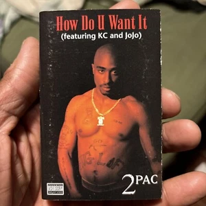 2Pac - California Love/How Do You Want It - Cassette SINGLE- Vintage Orig / Felt - Picture 1 of 5