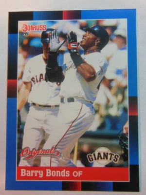 Donruss Barry Bonds Originals #385 Giants 2002 -- ¡Él es el Rey Homerun! Foto 1 de 4