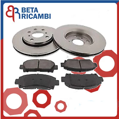 Kit Dischi Pastiglie Freno Anteriori Citroen C1 Peugeot 107  108 Toyota Aygo - Immagine 1 di 4