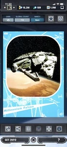 Topps Star Wars Digital Card Trader Blue ANH Marathons 2019 Falcon Award - Picture 1 of 1