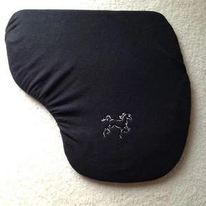 English Dressage, Hunt, Saddle Seat, All Purpose Saddle Fleece Protector Cover - Bild 1 von 1