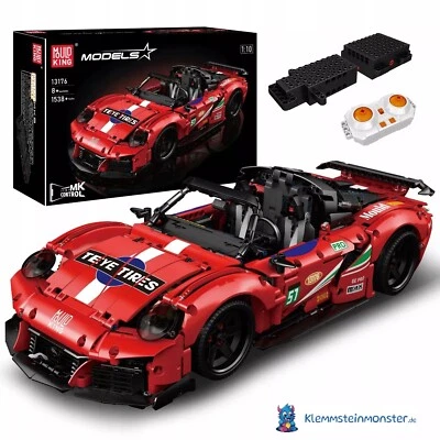 MouldKing 13176 - Poersche 911 / Technikbausatz mit Fernbedienung NEU