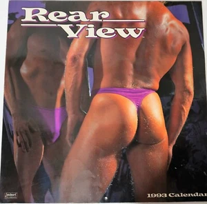 "REAR VIEW" HUNK CALENDAR 1993 VERY RARE (COLLECTORS ITEM)  - Picture 1 of 3