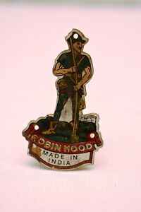 Vintage Bicycle Head Badge Robin Hood Emblem For Nos Cycle Old"3