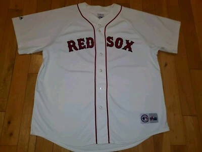 Vintage Majestic Nomar Garciaparra BOSTON RED SOX 5 Sewn Men MLB Team JERSEY XXL - Image 1 of 4
