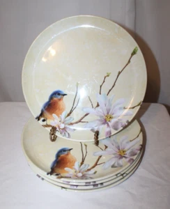 Set 6 Bluebird Melamin Speiseteller gebraucht 10" - Bild 1 von 1