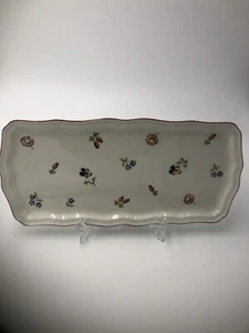 Villeroy & Boch "Petit Fleur" Sandwich Tray or Bread Platter 13” EUC - Picture 1 of 4