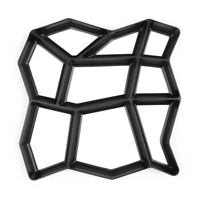 Moldeadora de bordes de pavimentación reutilizable hormigón cemento diseño de piedra N2D7 Foto 1 de 4