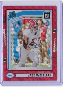 Panini Donruss 2024 - Clasificado Rookie Jase McClellan #375 vista previa óptica onda roja - Imagen 1 de 2
