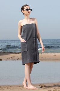 SEYANTE Women's Towel Wrap 100% Turkish Cotton Terry Spa Bath Body Shower Wrap