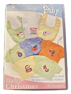Anita Goodesign Bebé Navidad Bordado 25 Diseños - Imagen 1 de 1