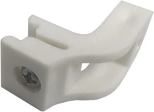 Fort Fasteners Curtain Rail Brackets Fit Swish Sologlyde Track White 12 Brackets - Picture 1 of 3