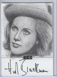 2019 Avengers 1 Andy Fry Sketch Autograph Honor Blackman Unstoppable Auto UK - Picture 1 of 2