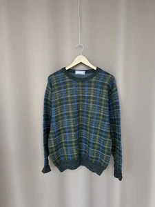 Yves Saint Laurent Vintage Knit Sweater Mohair YSL Mens Size 52 or M Long Sleeve - Picture 1 of 16