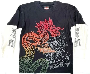 Harley Davidson® Kids Youth Boys Dragon Print Long Sleeve T-Shirt - Picture 1 of 2