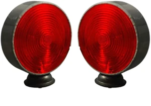 Double Face Lights Set with Grey Body Fit for Truck Trailer and Universal - Foto 1 di 7