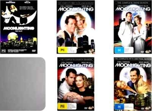 Moonlighting: The Complete Series | The Pilot & Season 1-5 (DVD, 18 Discs) NEW - Picture 1 of 1