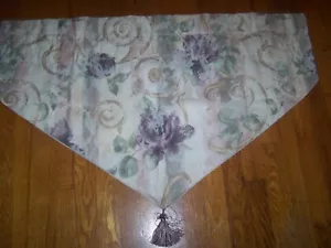 2 CROSCILL Chambord Cassis Ascot Valance Amethyst Rose - Bild 1 von 2