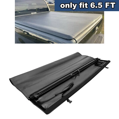Soft Roll Up 6.5FT Tonneau Cover Truck Bed 97-04 Ford F150 Heritage - Image 1 of 4