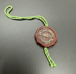 CRONÓMETRO ROLEX VINTAGE etiqueta colgante holograma sello rojo sello - Imagen 1 de 4