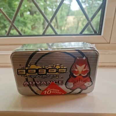 Gogos Crazy Bones Advance Special Edition Tin 2008 New Sealed Rare Retro Retired - Image 1 of 4