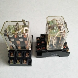 2PCS NAIS HG3-DC24V Relè di Alimentazione 24VDC con Presa HG3-SFD - Foto 1 di 1