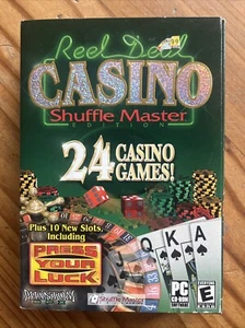 Reel Deal Casino PHANTOM PC Computer Game Vegas Style Gambling 24 Casino Games! - Picture 1 of 7