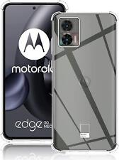 Für Motorola Ecke 30 Neo Schutzhülle,Klar Silikon Gel Handy Schutzhülle +