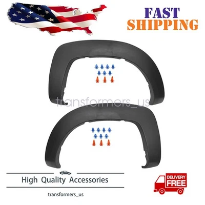 Rear Fender Trim Set LH+RH For 2005-2015 Toyota Tacoma For Toyota Tacoma - Image 1 of 4