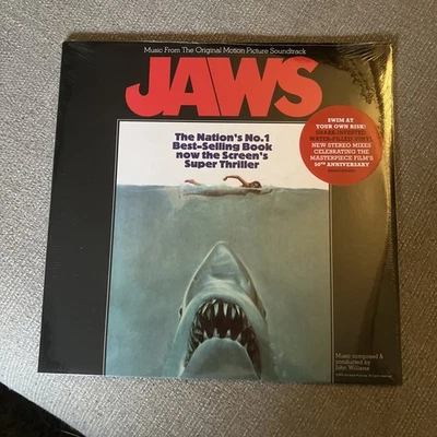 JAWS - 50th Anniversary Shark Infested Water Liquid Filled Vinyl LP No. 1499 - Image 1 of 4