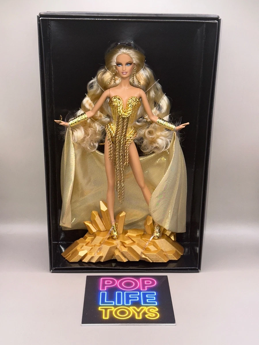 1円〜 マテル バービー ファッションモデルコレクション ゴールド 1円