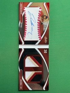 2022 Panini Absolute Material Booklet Signatures Pink #131 Jake McCarthy RC /35 - Picture 1 of 4