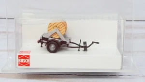 Busch Automodelle 59961, Cable Reel Trailer, 1/87 HO Scale - Picture 1 of 3